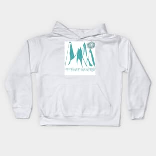 Faith moves mountains Kids Hoodie